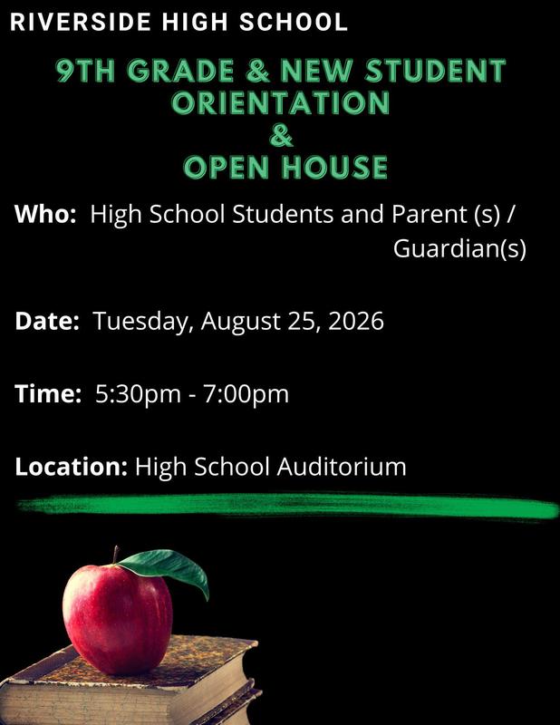 RHS Open House / 9th Grade & New Student Orientation Featured Photo