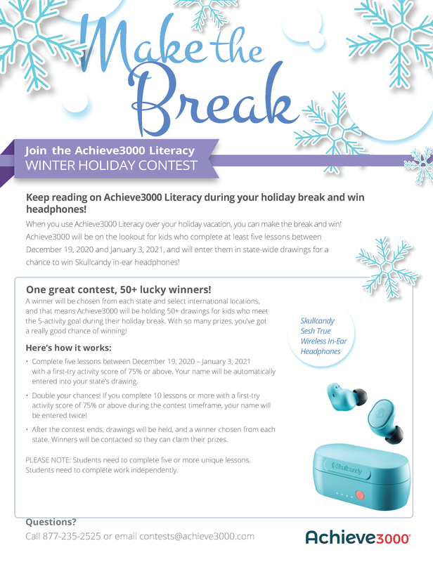 Achieve 3000 Winter Challenge Featured Photo