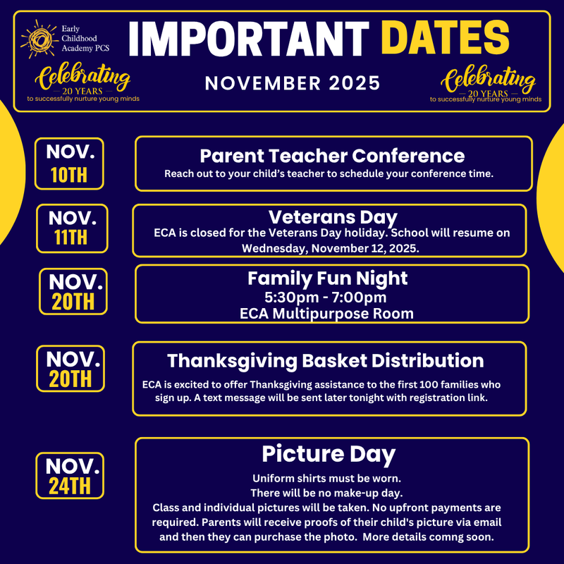 Weekly Guide to Key Dates & Events Featured Photo