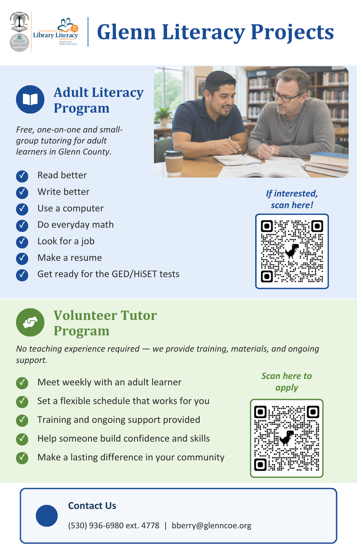 LIteracy flyer