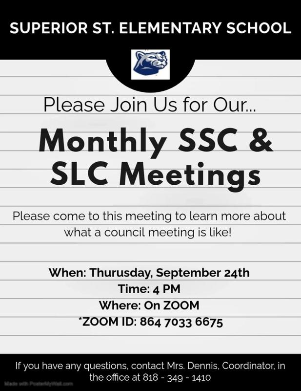 SLC SSC Meeting