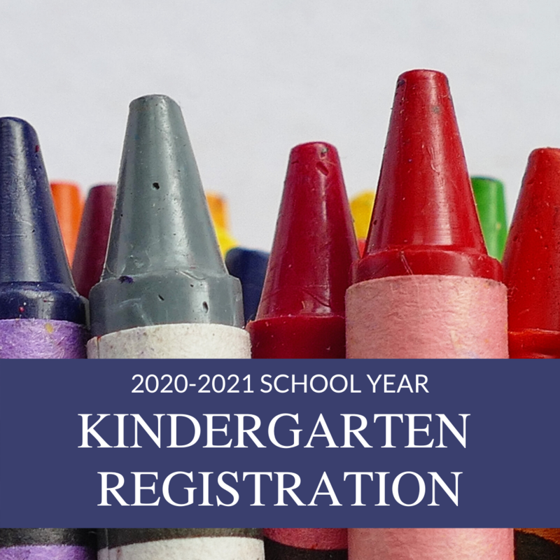 2020-2021 Kindergarten Registration Featured Photo