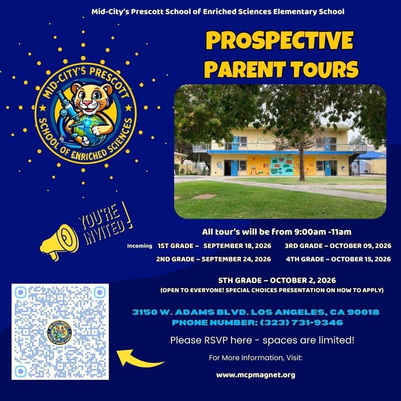 Parent Tour Flyer