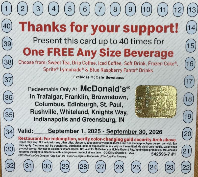 Drink Cards