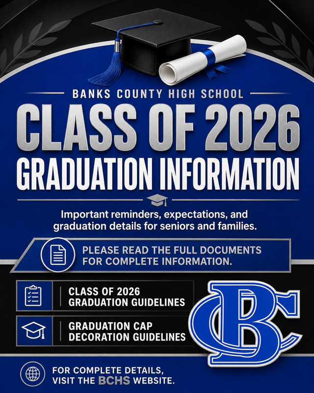 Class of 2026 Graduation Information