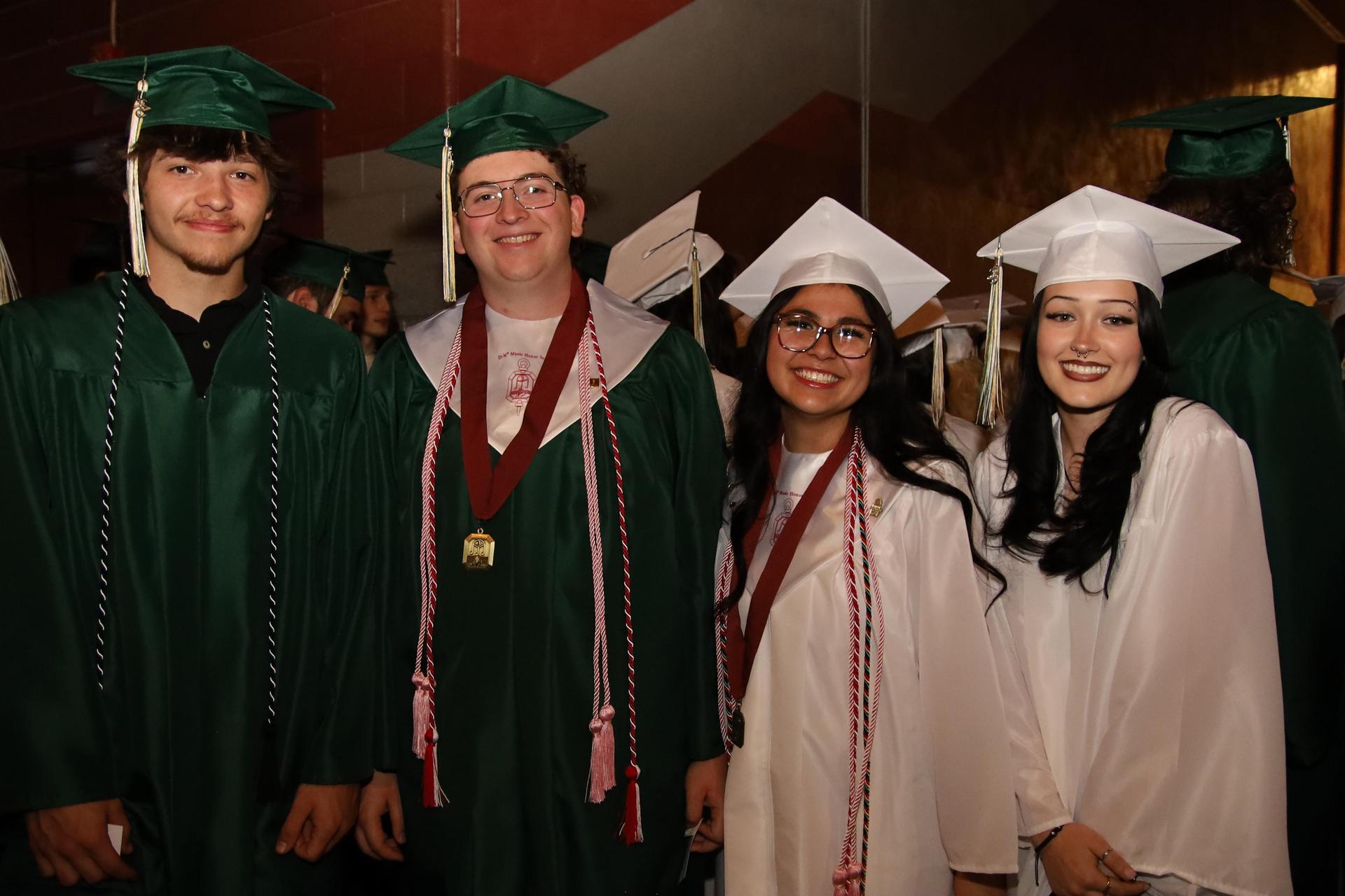 KWHS graduates smiling for the camera