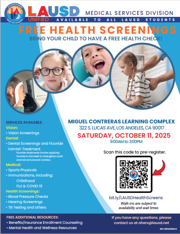 Free Health Screening