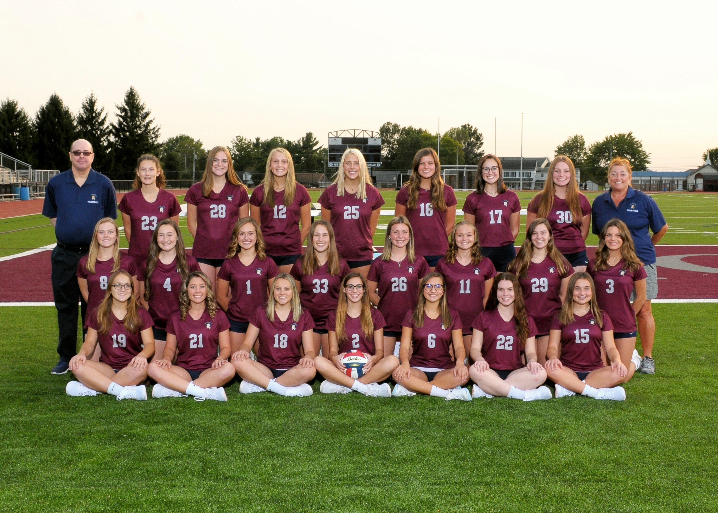 Girls Volleyball Teams New Oxford High School