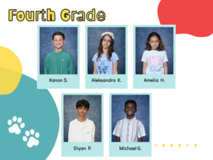 Wildcat Extraordinaires for honesty with student name and pictures