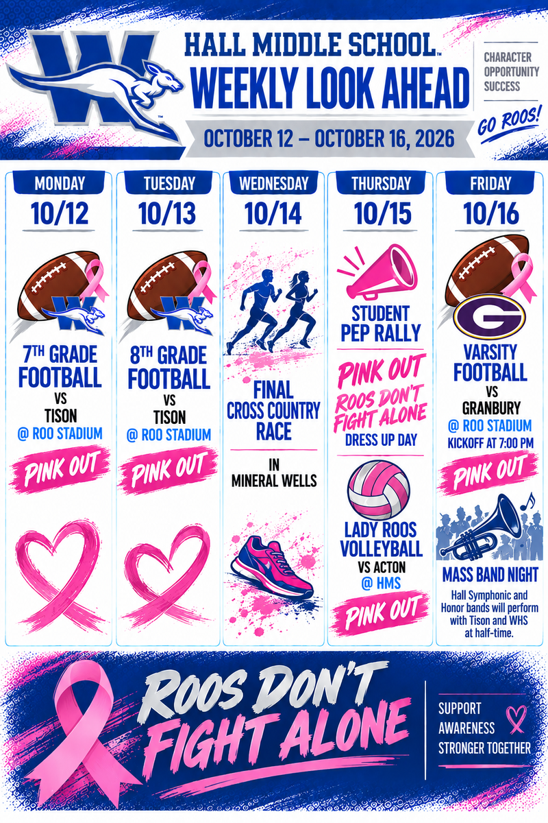 This Week at Hall! Featured Photo