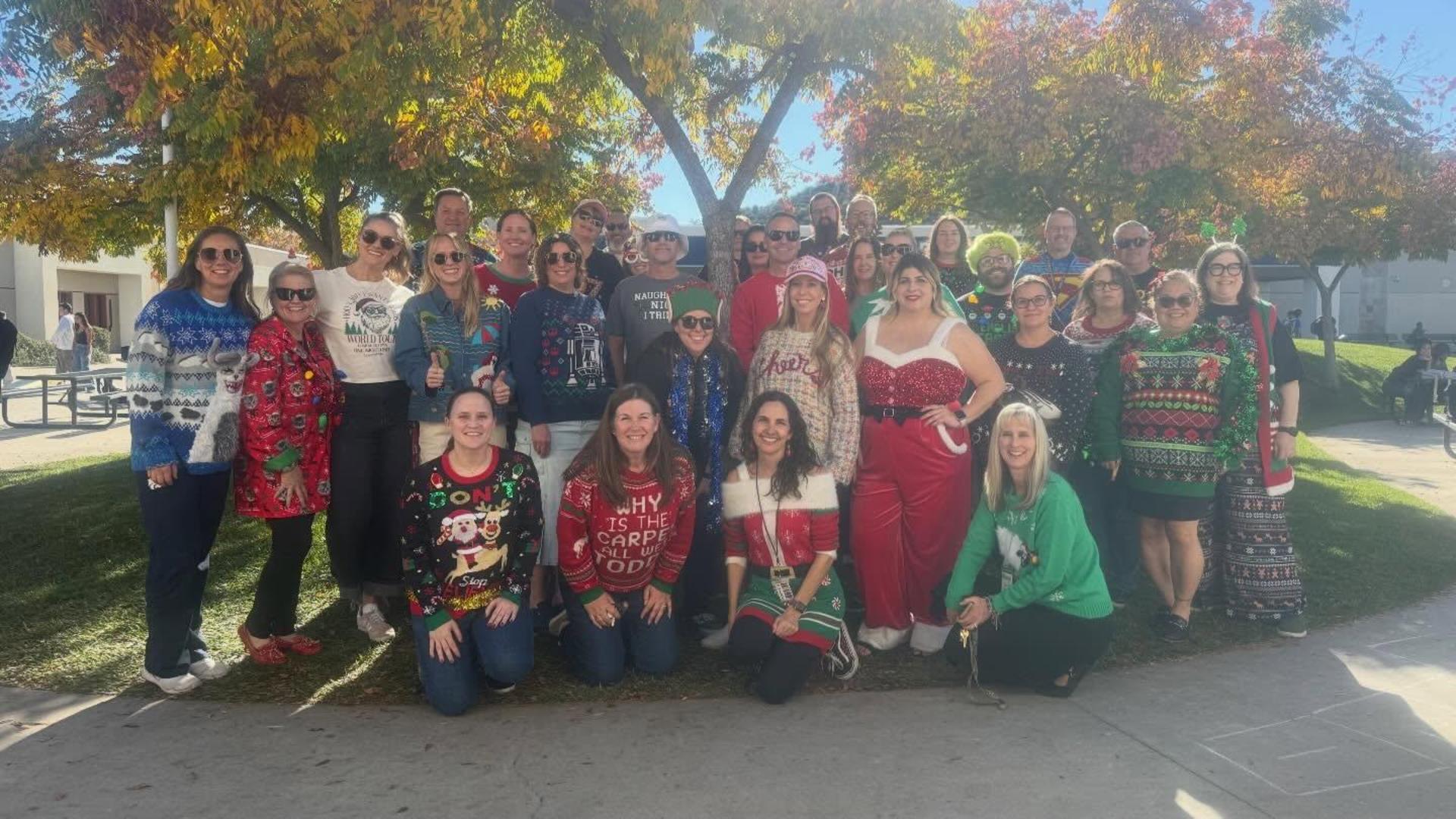 Ugly Sweater Staff Photo