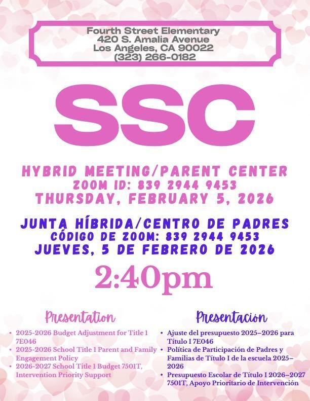 SSC Mtg.