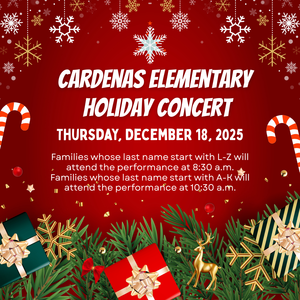 HOLIDAY CONCERT FLYER