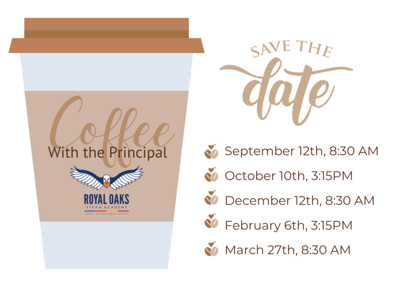 coffee with principal