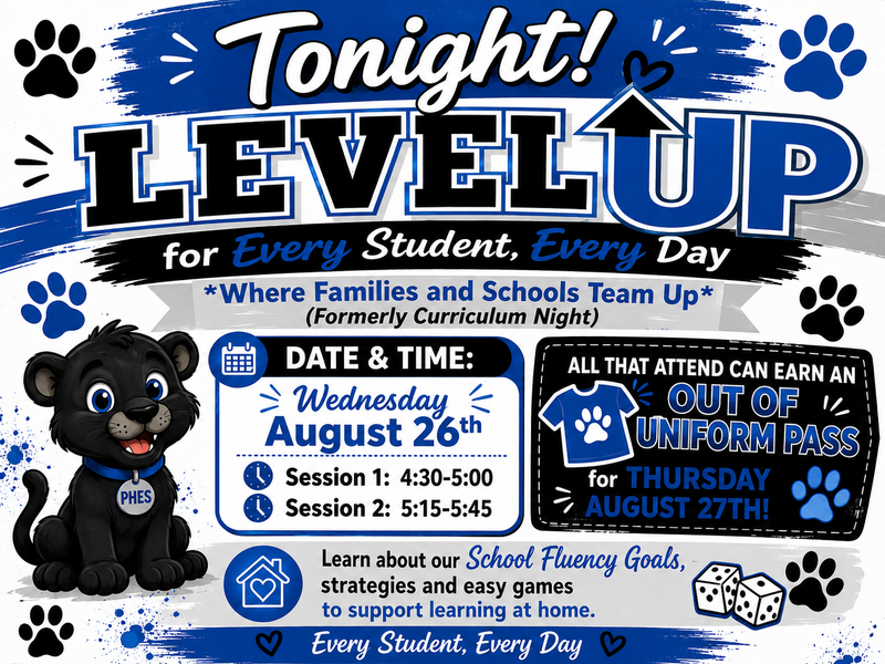 TONIGHT! LEVEL UP!