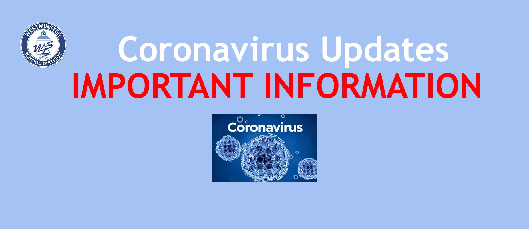 Coronavirus Update Image