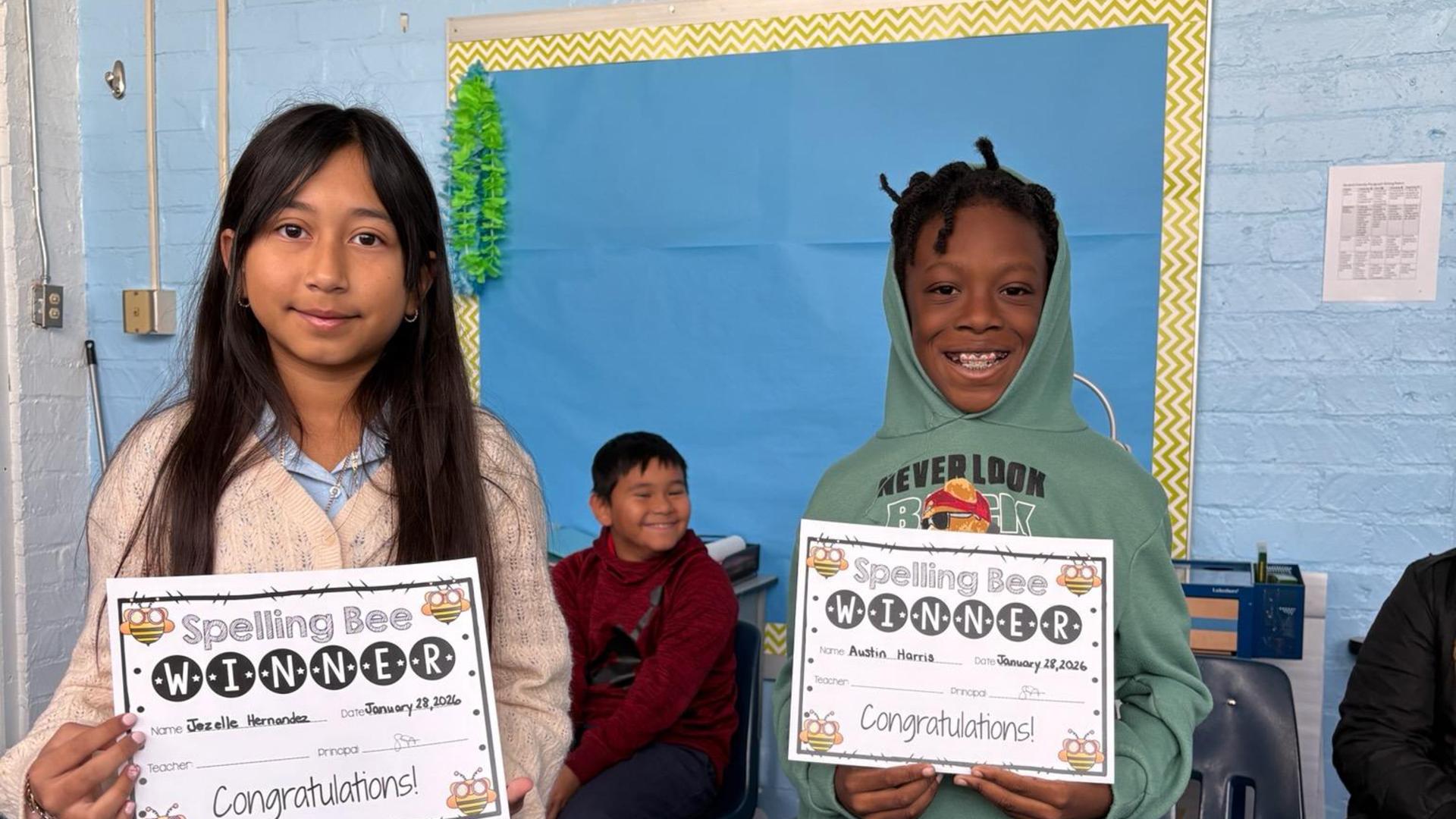 Spelling Bee winners