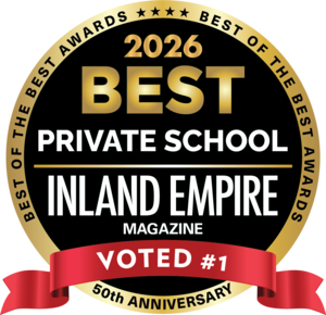 Inland Empire Magazine emblem for Best Private School 2026