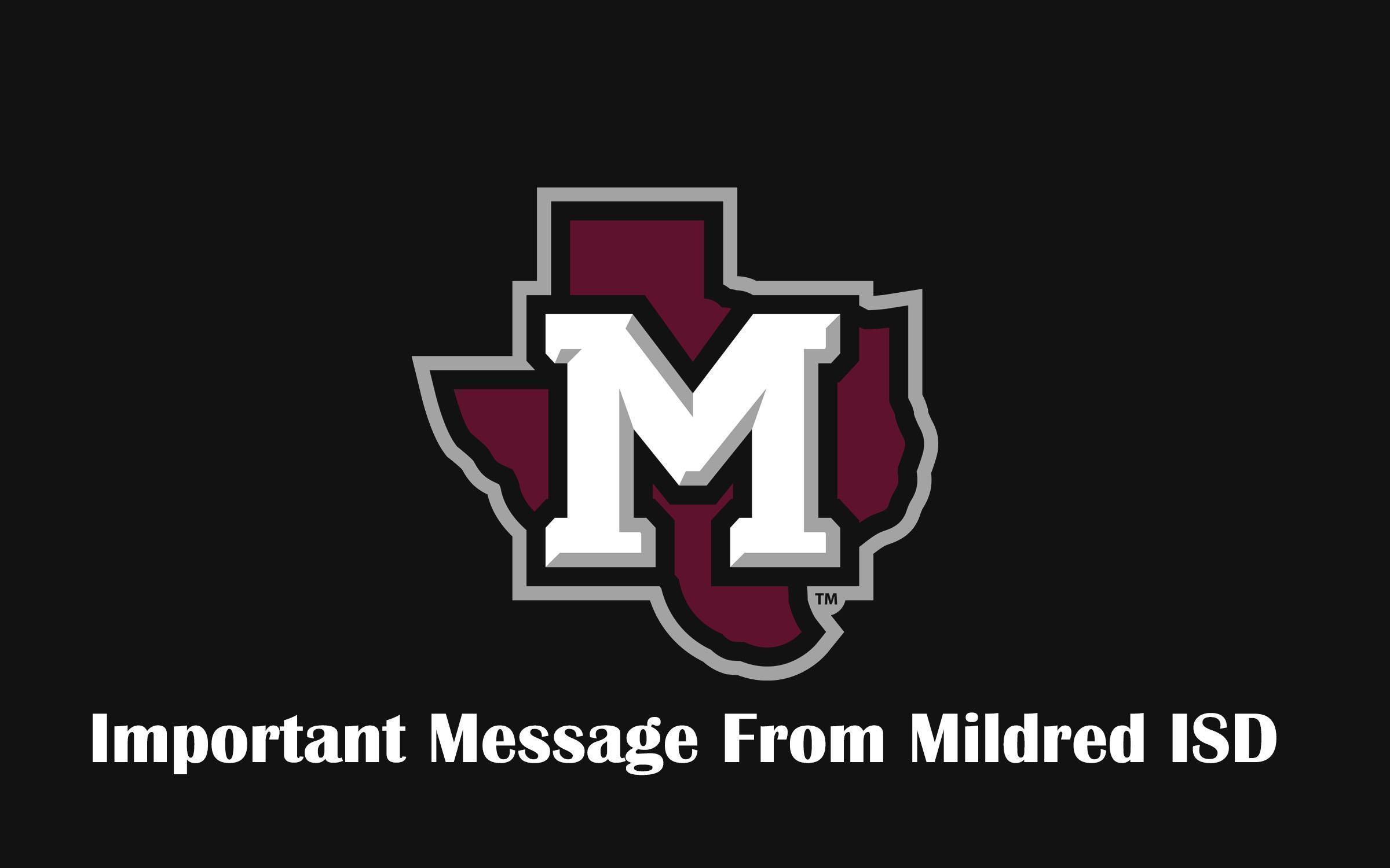 Message from school