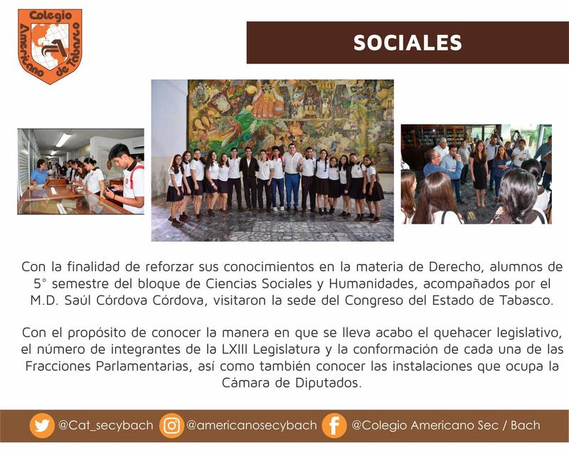 Visita al Congreso del Estado de Tabasco. Featured Photo