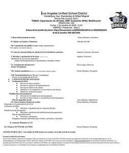 School Site Council (SSC)