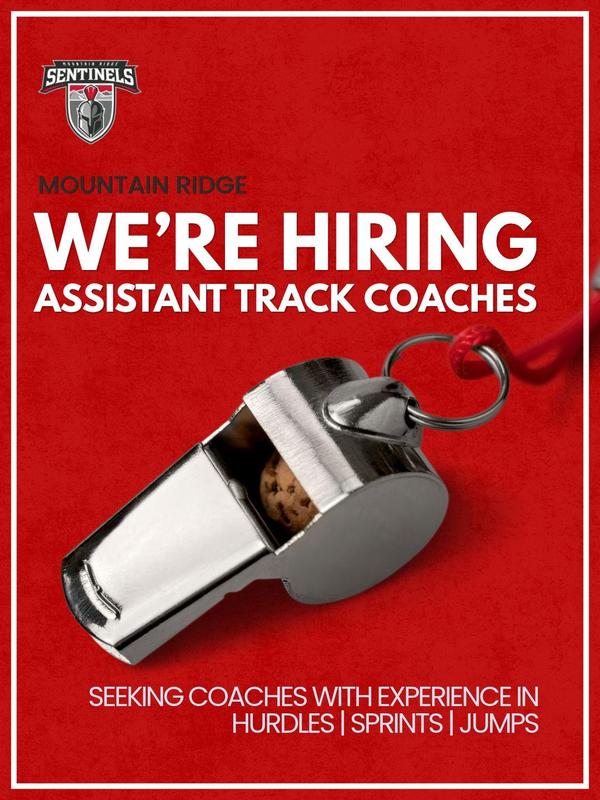 We're hiring assistant track and field coaches