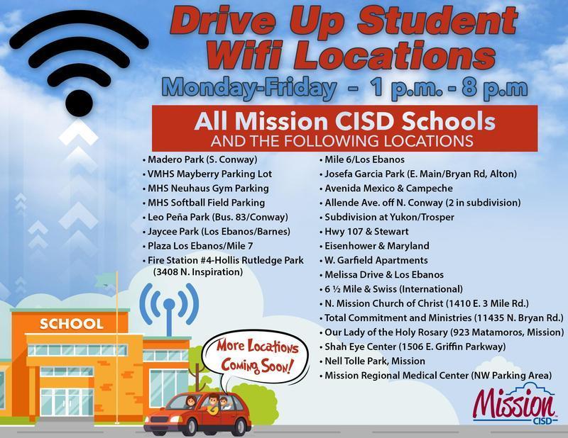 MCISD Offering Drive Up Wifi