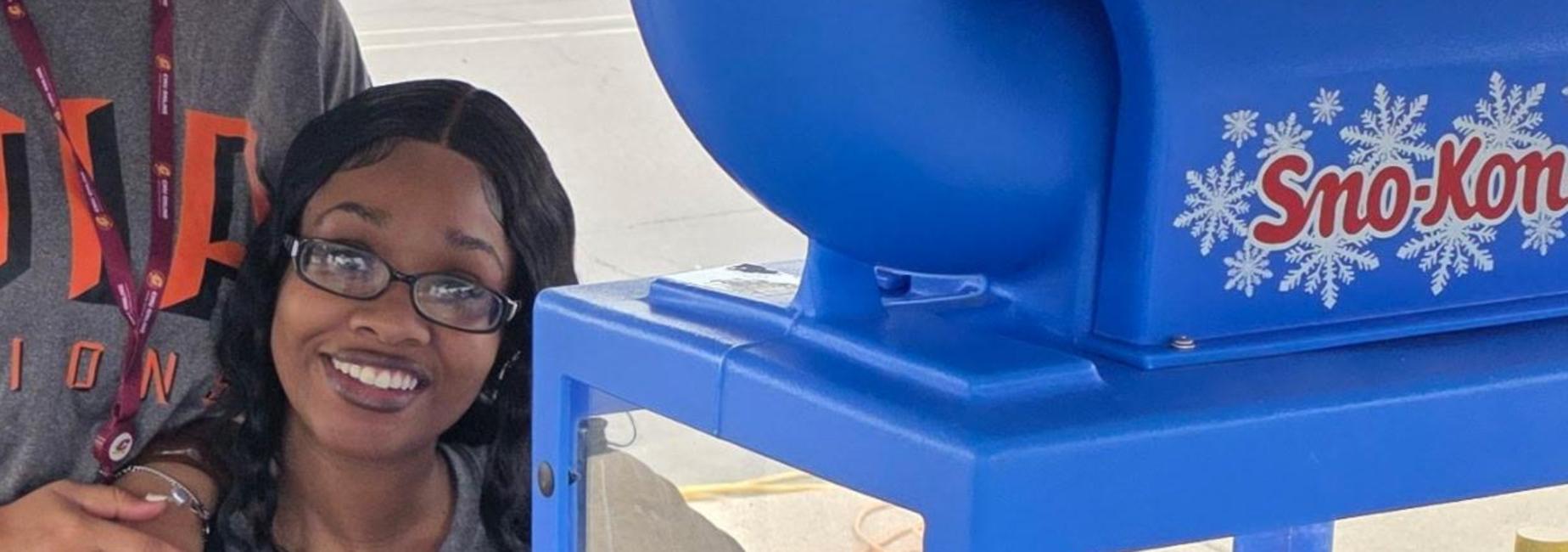 DIA snow cone day for students and staff!