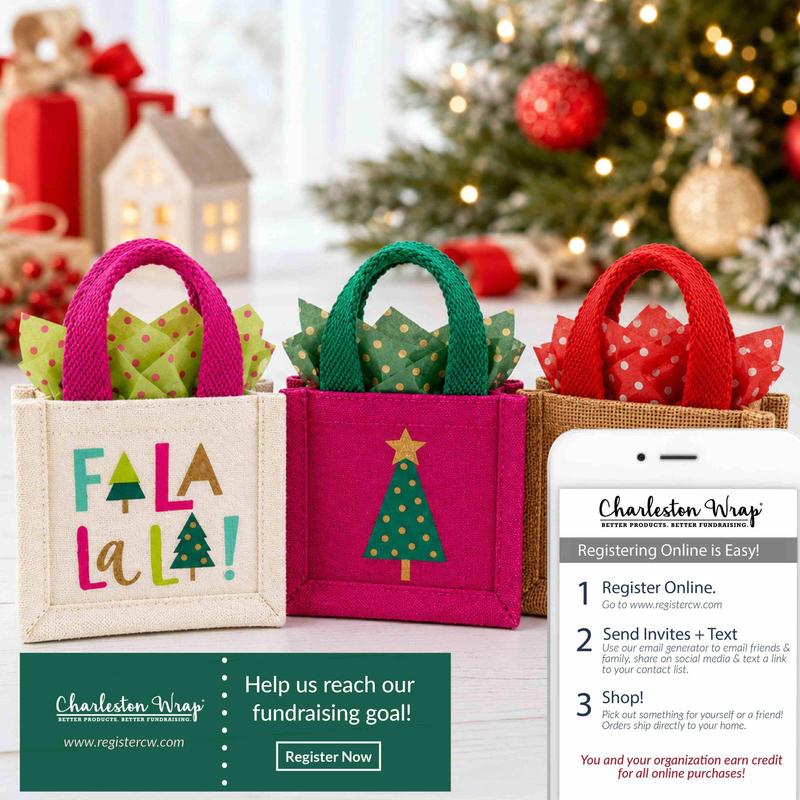 Register Now to Participate in Our Charleston Wrap Fundraiser!