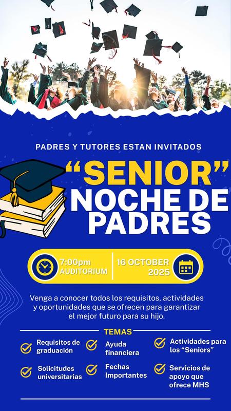 Meeting info in Spanish