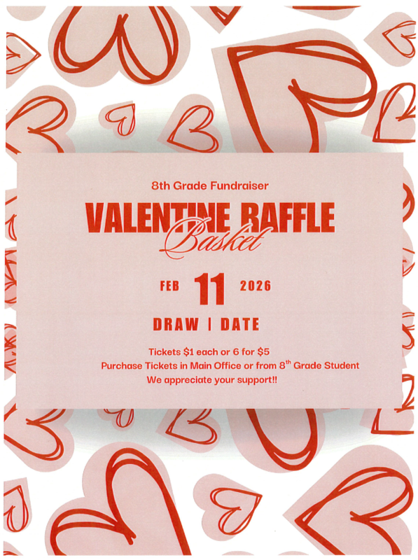 raffle basket flyer