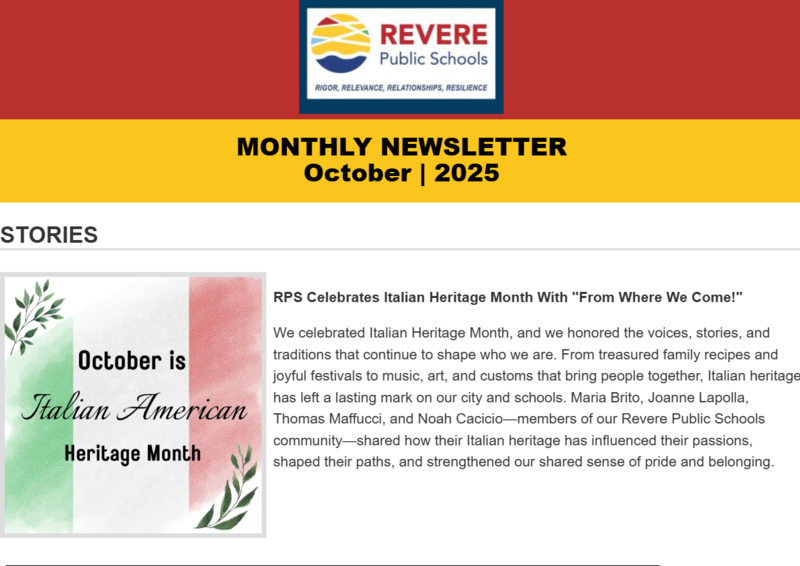 October Newsletter