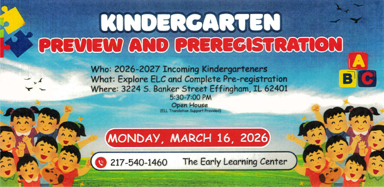 Kindergarten PreRegistration
