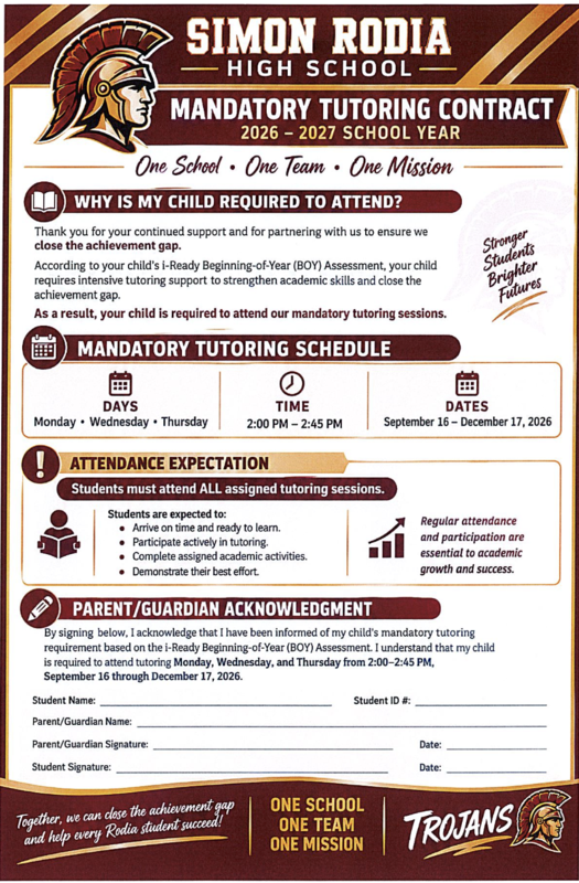Tutoring contract