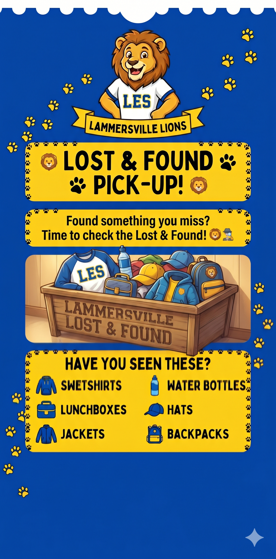 Lost & Found Flyer