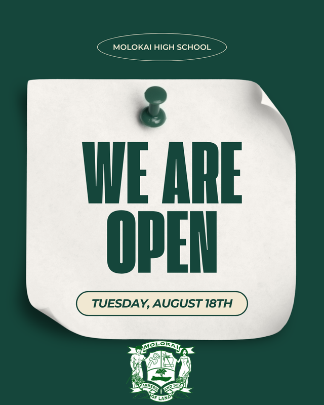 Weʻre open on Tuesday