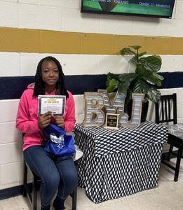 Eight Grade Student of the Month