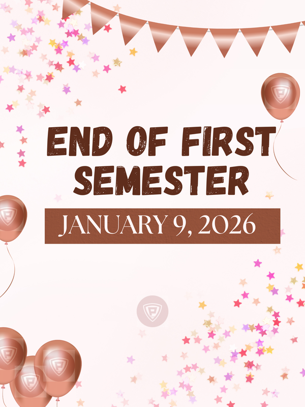 End of First Semester