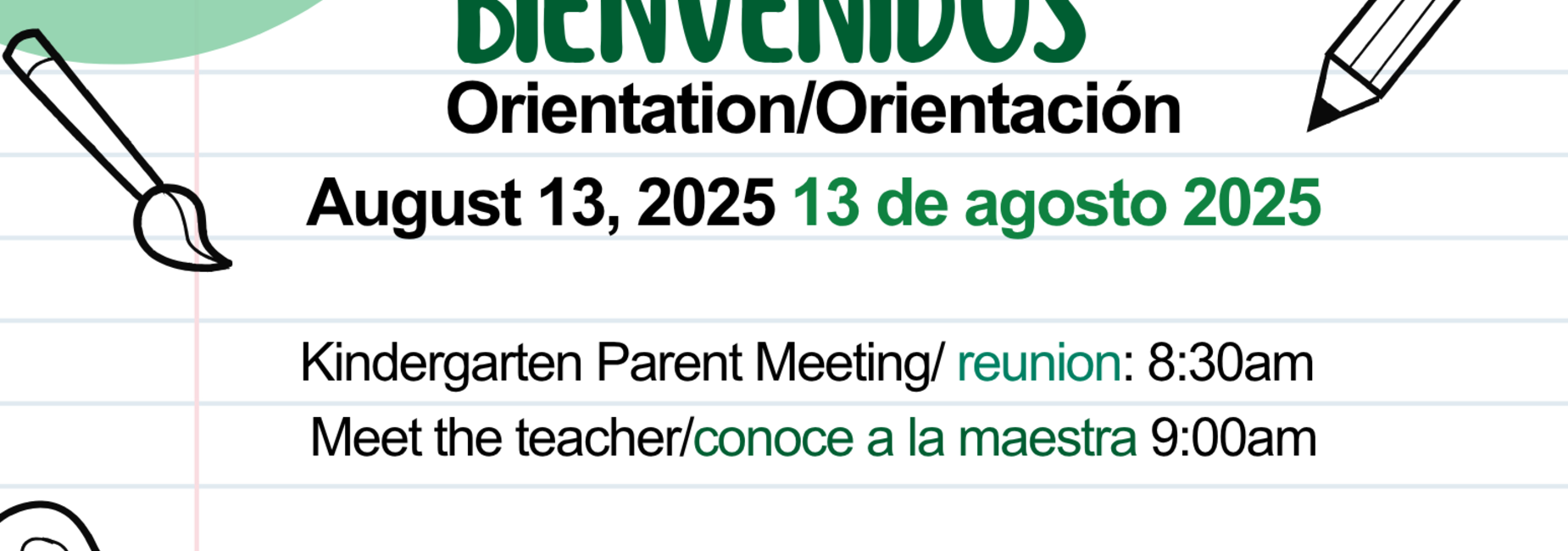 orientation flyer