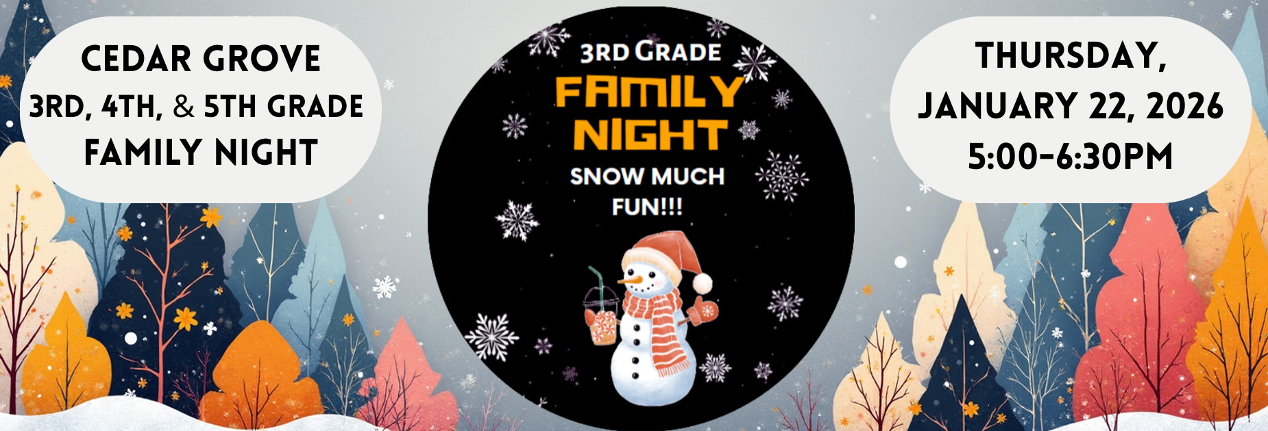 3rd Grade Family Night