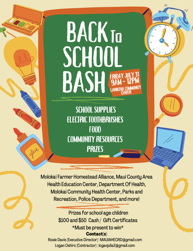 Back to School Bash