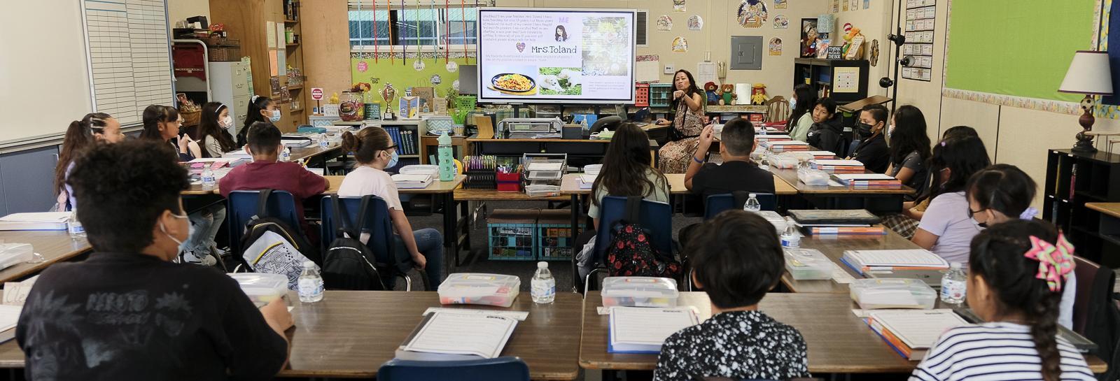 First Day of School at Madison Elementary