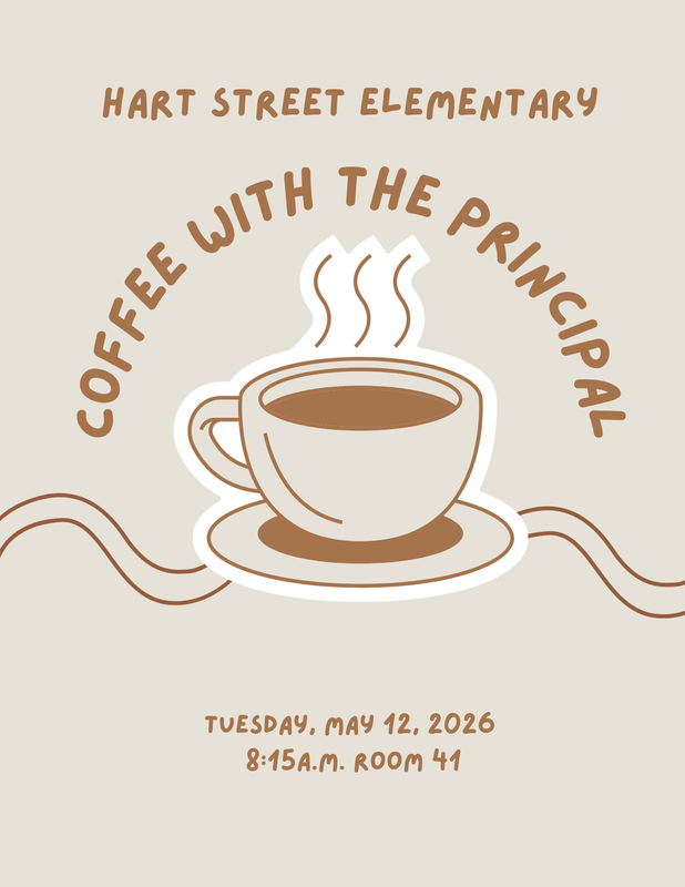 Coffee with the principal