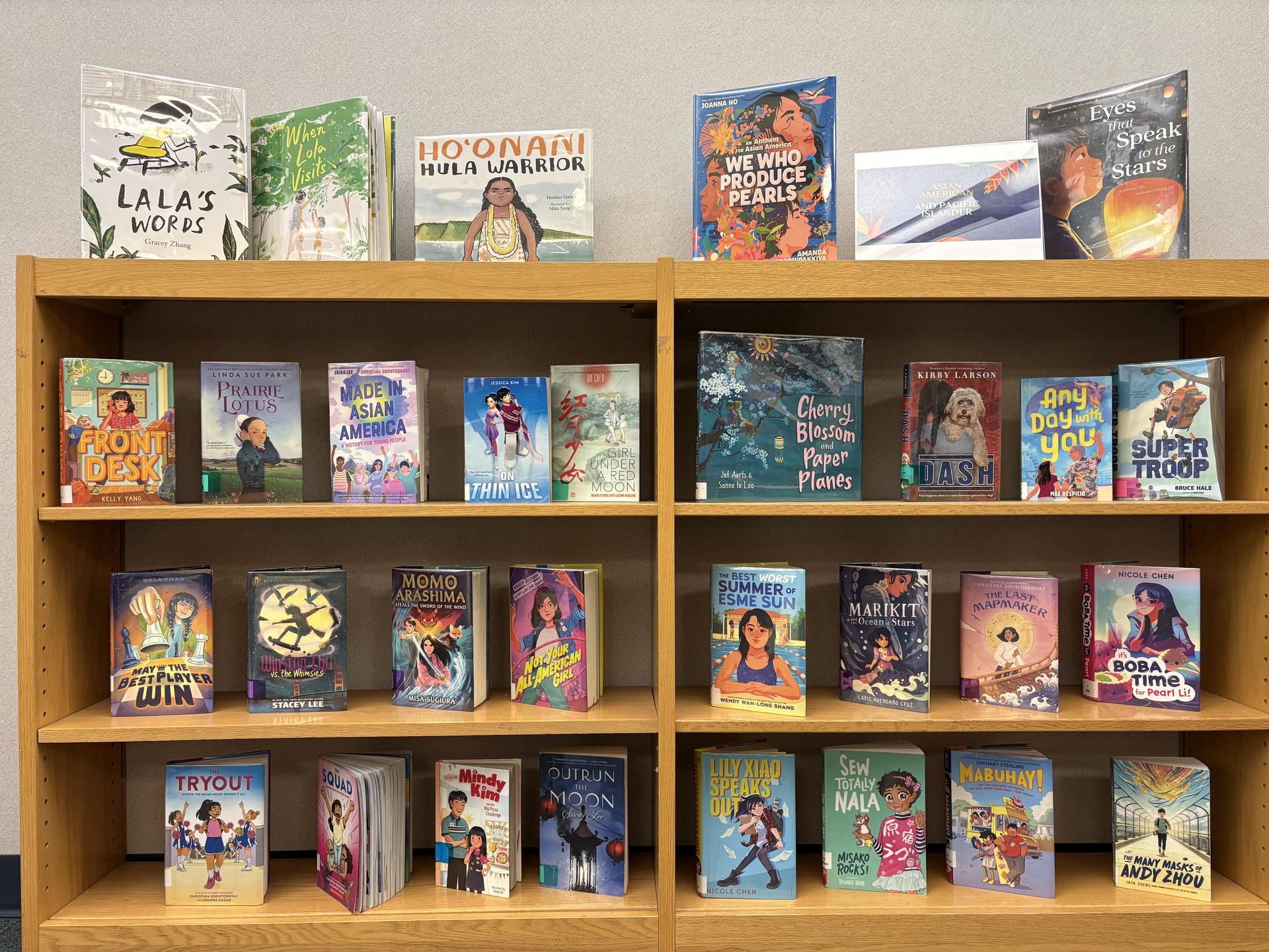 Asian American Heritage Month library books