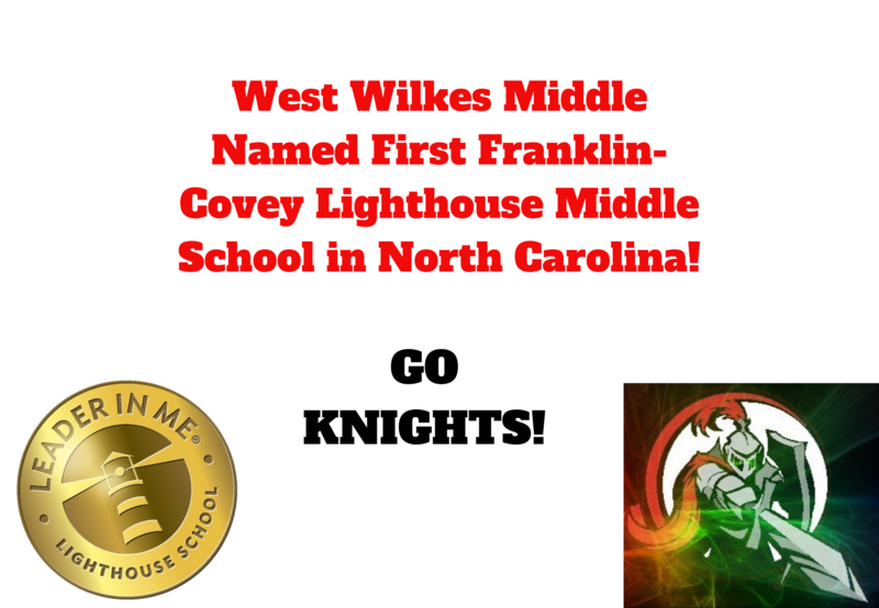 WWMS is the first Franklin-Covey Lighthouse middle school in North Carolina! Thumbnail Image