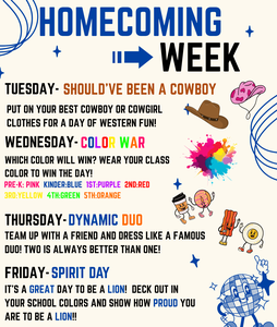 Elementary dress up days