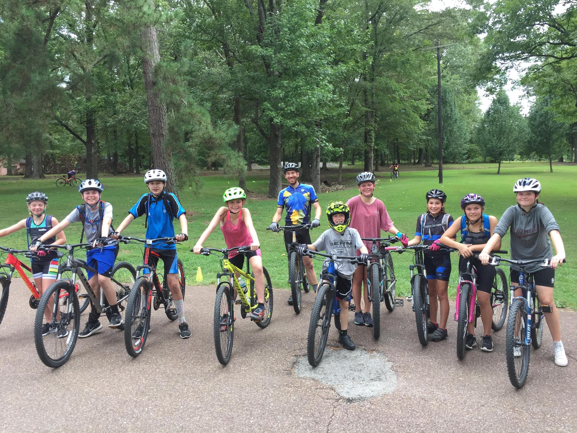mountain bike team