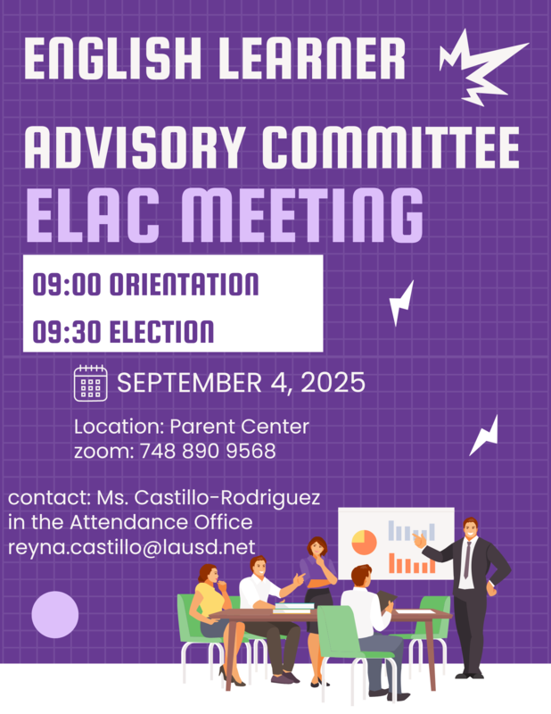 elac meeting flyer