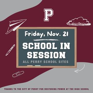 school in session perry ok