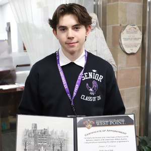 James Friscia accepted to West Point